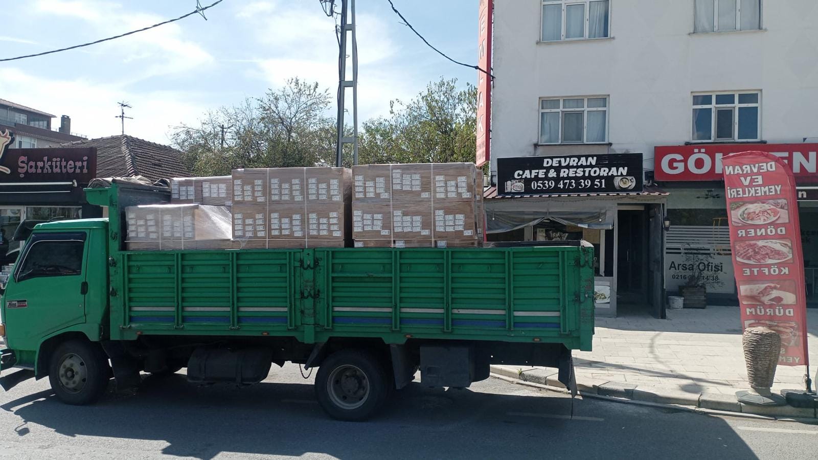İstanbul açık kasa kamyonet nakliye ile paletli koli taşıma