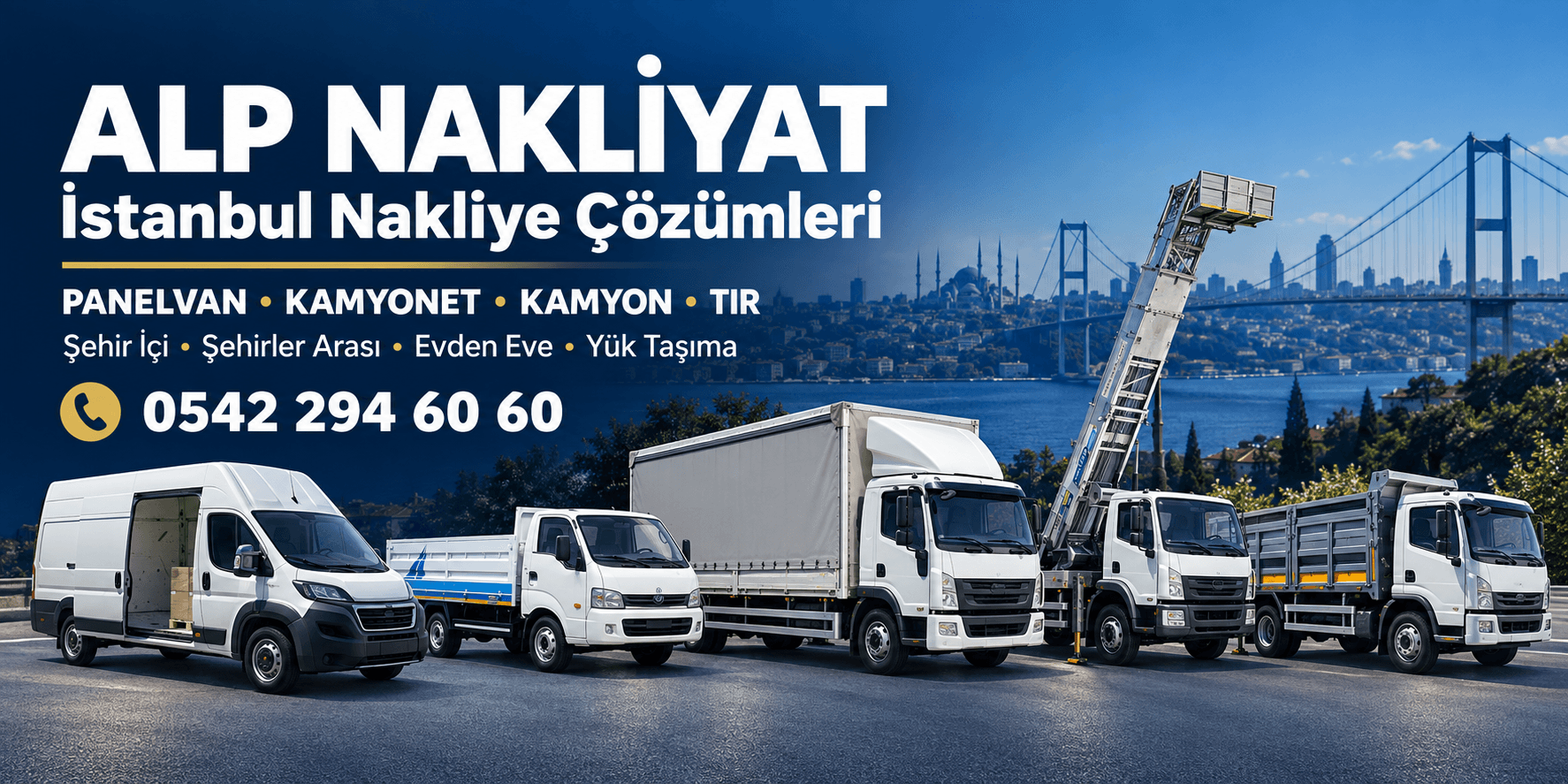 Alp Nakliyat İstanbul kamyonet, kamyon ve yük taşıma hizmetleri