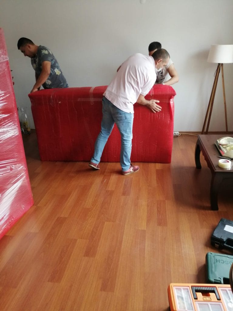 İstanbul Tekirdağ evden eve nakliyat koltuk paketleme